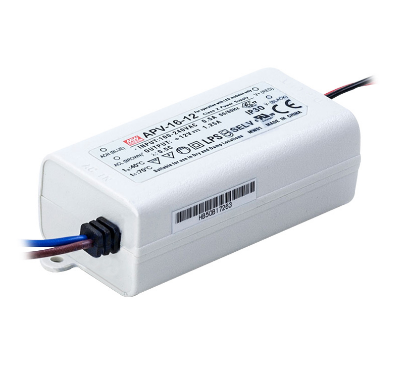 Napäťový napájací zdroj APV, 16W, 12V DC, 1.25A, káblovy vstup/výstup, SELV, IP30