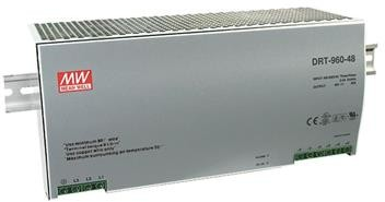 Napájací zdroj na DIN lištu 960W, 48V DC, 3-fázový, 20A, paralená funkc