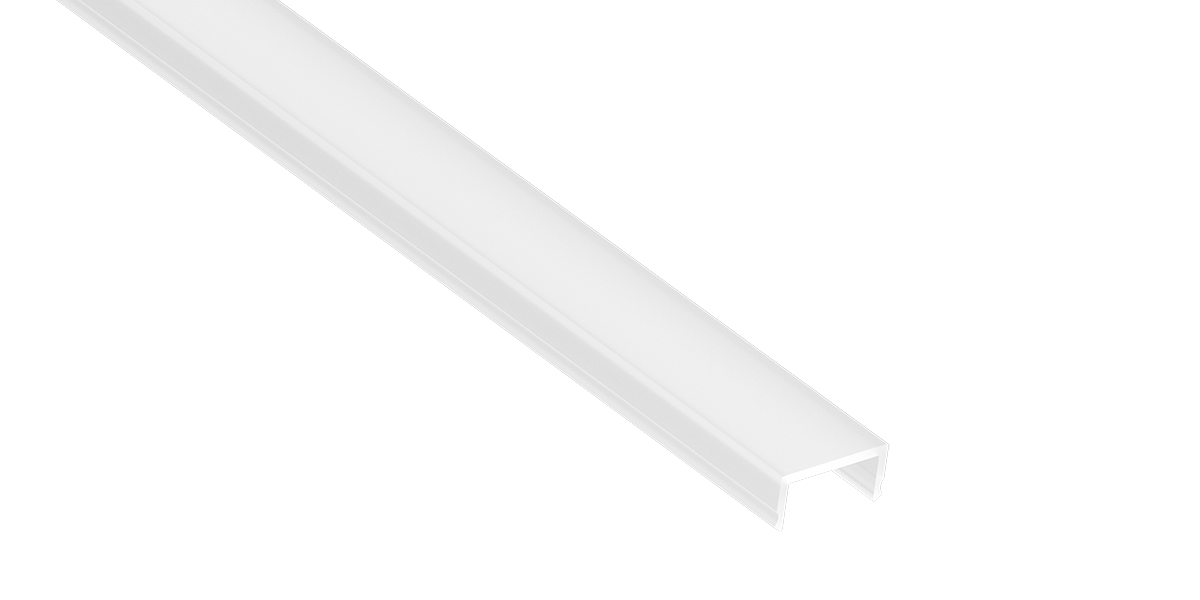 Opálový difúzor pre ALU profl BARDOLINO MIDI flach/T, 12,8x6mm, 1m