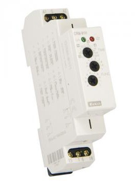 Multifunkčné časové relé na DIN lištu, 230V AC/12-230V DC, 16A, IP40(IP20-svorky)