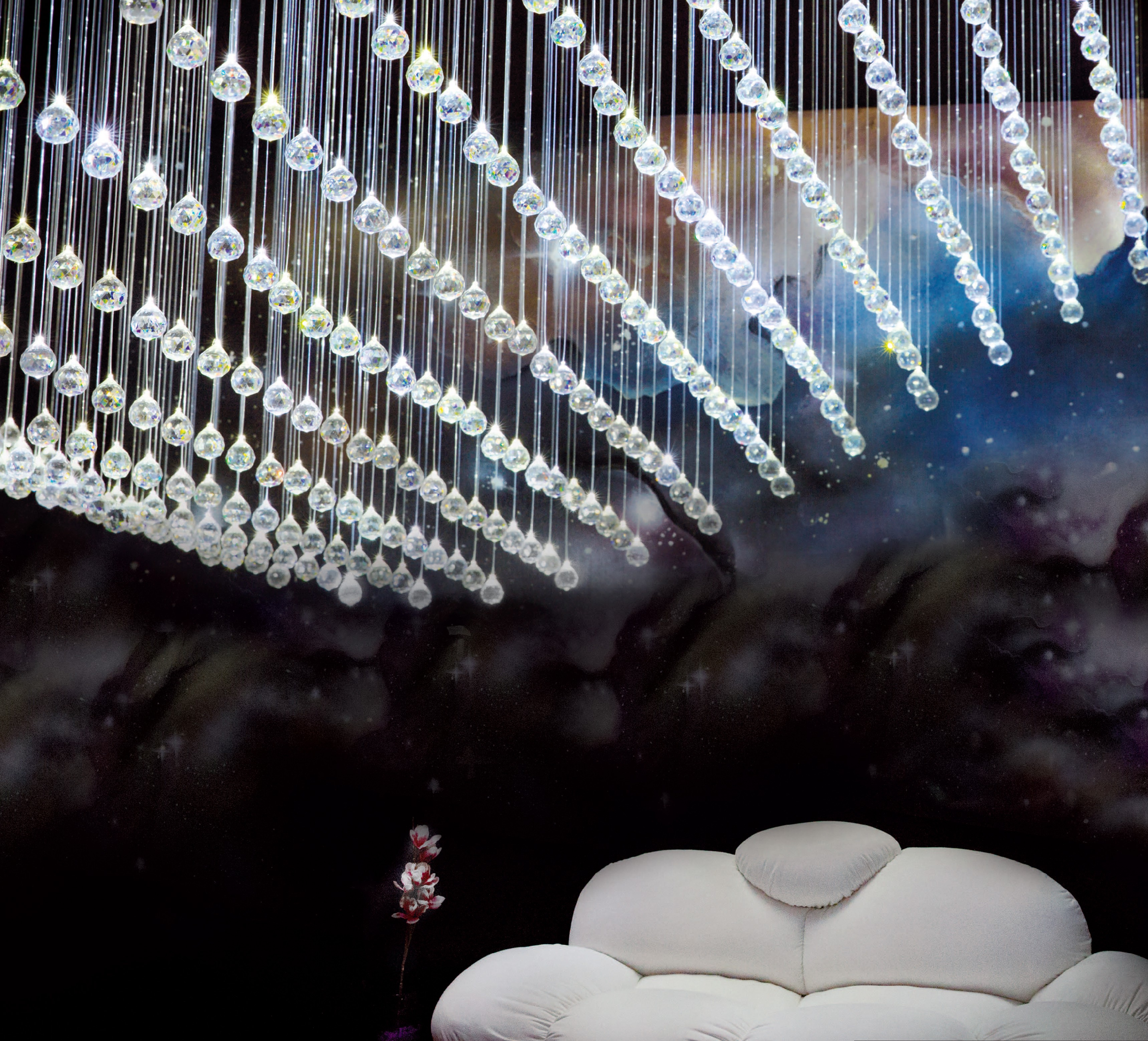 Luminaire RHEA-1, 128x CRY, 4000K, PSU