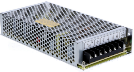 Napájací zdroj priemyselný, 150/156W, 24VDC, 6.5A, kovový kryt