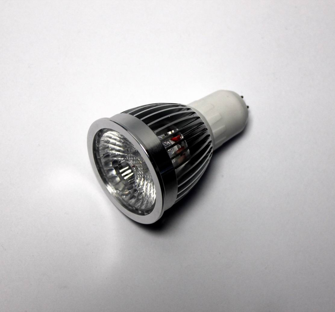 6W LED žiarovka GU10, 220V, 4000K, 570lm