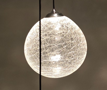 RIMA, 3000K, 230V, circle 900,H1500mm low base, 2 el. okruhy, BIO BL, black braid cable