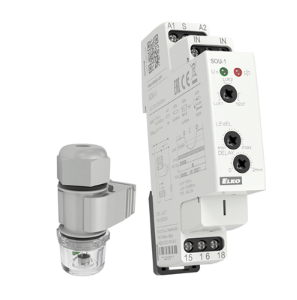 Spínač SOU-1 súmrakový s čidlom/UNI + senzor SKS, 230V