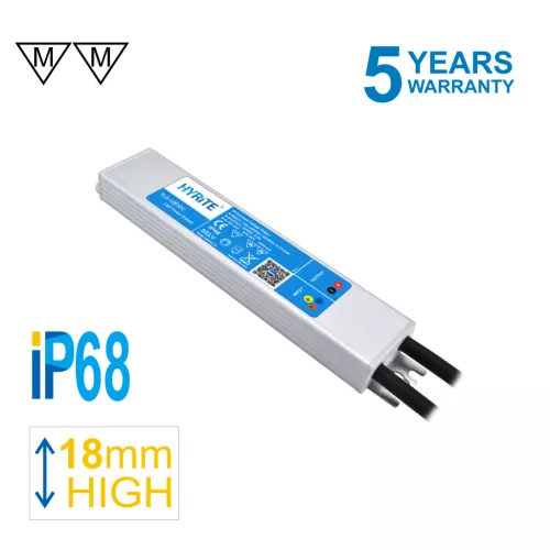 Ultra tenký napájací zdroj napätový 30W/24VDC,kábl. vstup/výstup, IP68, SELV