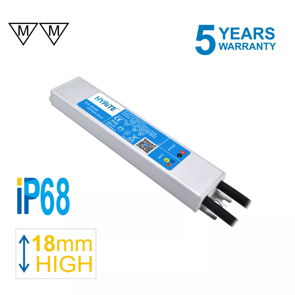 Ultra tenký napájací zdroj napätový 40W/24VDC,kábl. vstup/výstup, IP68, SELV