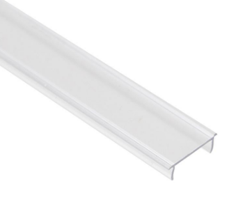 Transparentný difúzor pre ALU profil MIKRO, 1m, nasúvací