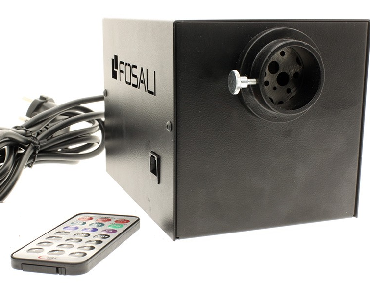 Korpus s trblietanim, pre FOLI. 12-24VDC, motor, filter, RF DO,Praskovanie CIERNE,matt