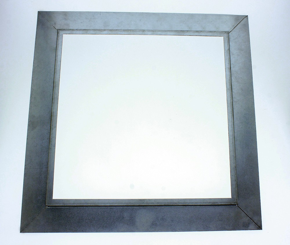 Zapustený rám pre nízkoprofilové svietidlo SLIMBOX na zapustenie do SDK,300x300mm,bielyRAL