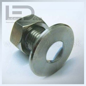 Koncovka mini spot pre optické vlákna, 45mm, vodotesná, pre jaccuzi,  vlákno 30mm, IP68