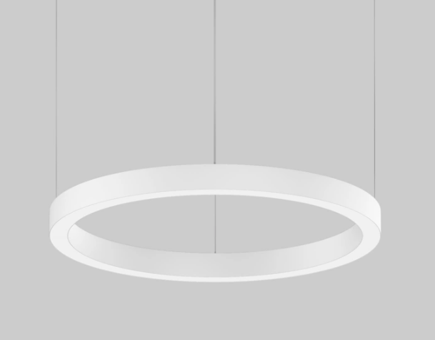 Dizajnové záves svietidlo CIRCL kruh,priem.1060mm,65W,4000K,7550lm, biele, DALI