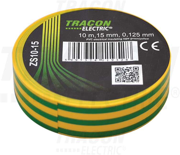Izolačná páska zelenožltá, 10m x 15mm