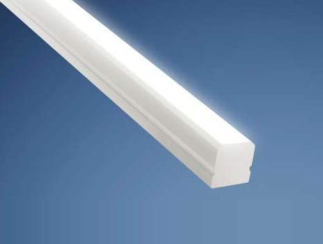 AQUALUC S:OLID HightBrighness, 17W/m, 24VDC,CRI85,3100K,1224lm/m,120°,IP68,2,454m,2m kábel