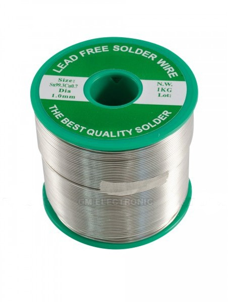 Cínová spájka,  99.3% 500g, RoHS, bod tavenia 220°C