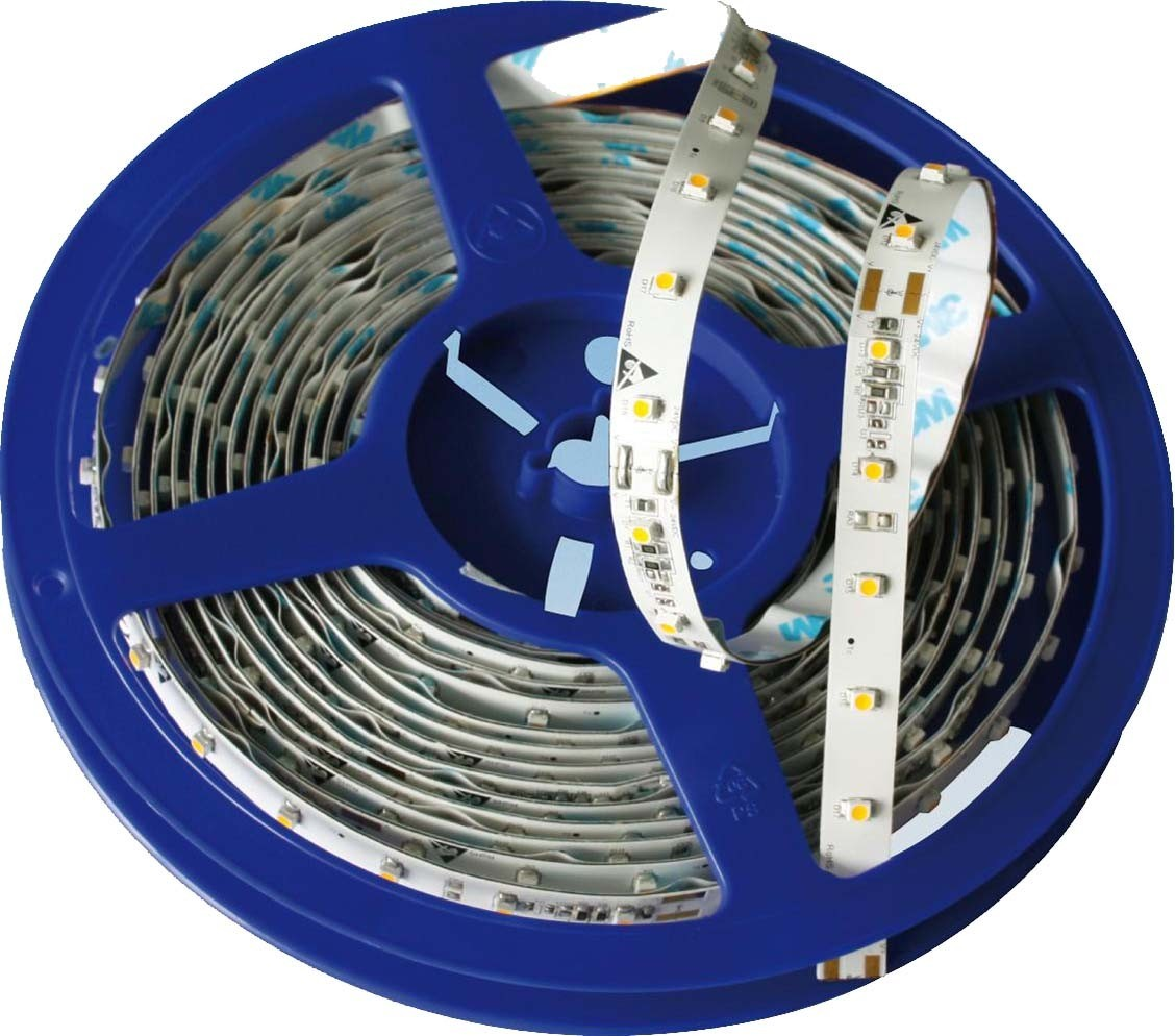 PROFI LED pás, 2,4W/m, 24V DC, 30LEDs/m, 10x2,6mm, 3000K,teplá biela, 180lm/m