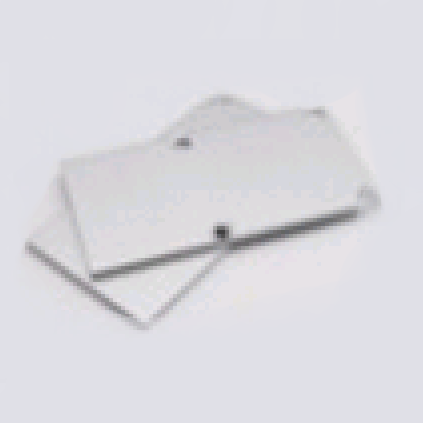 2ks koncovka pre profil LL-ALP051, bez diery, 66.8x35.2mm, hliník