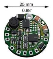 Kontrolér prúdový 3CH x 350/700mA, CC, 12-28VDC, 15W, DMX, DIMM, PCB, program, okrúhly