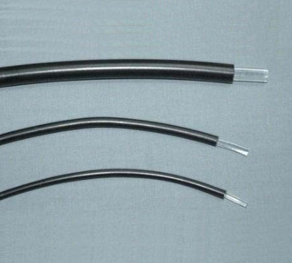 Opt. vlákno s bočným vyžar., 1-žilové, čierny plášť, 200dB/km, priem. 3/2mm, mäkké