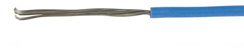 SIF 0,50 mm2 modry, lanko Cu,-60..+180C, kratkodobo 220C,max. 5A