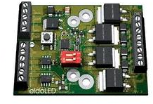 Kontrolér DMX 4-kanály, 8A/ch, CV, DIMM, PCB, programovateľný,12-28VDC, 800W