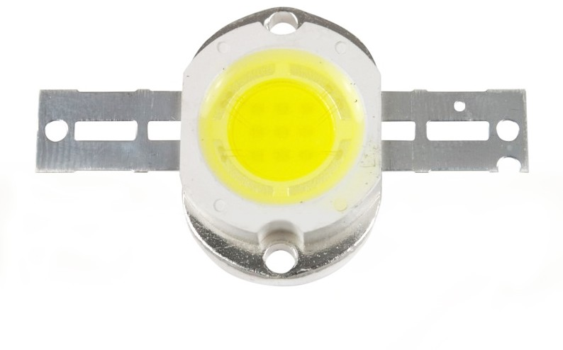LED čip, 10W, 10V,1050mA, 800lm, 90°, 5000K, 1050mA