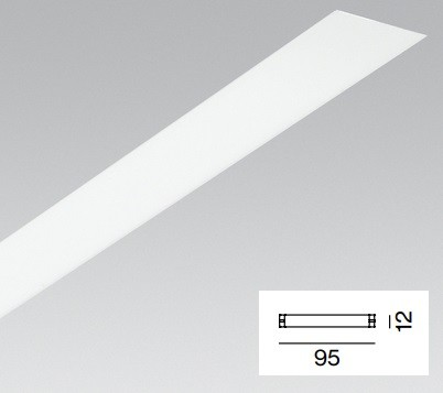 1ks lineárny spojovací OPAL konektor pre opálový difúzor X-SYSTEM-100-OPAL