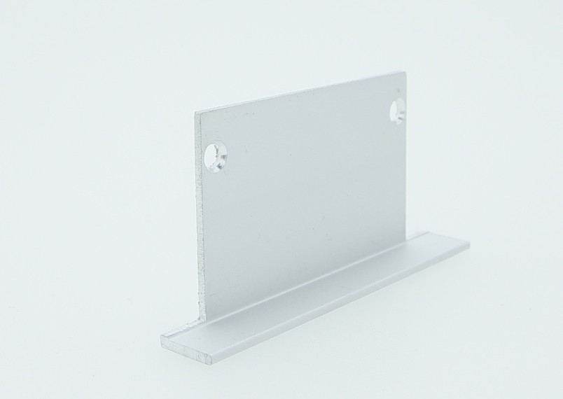 1ks koncovka pre ALU profil LONDON 50-T stropný, 65x32mm, bez diery, hliník