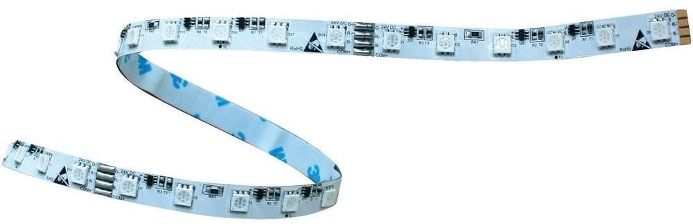 PROFI LED pás, 15W/m, 24V DC, 60LEDs/m, 10x2,6mm, RGB, 420lm/m, del 100mm