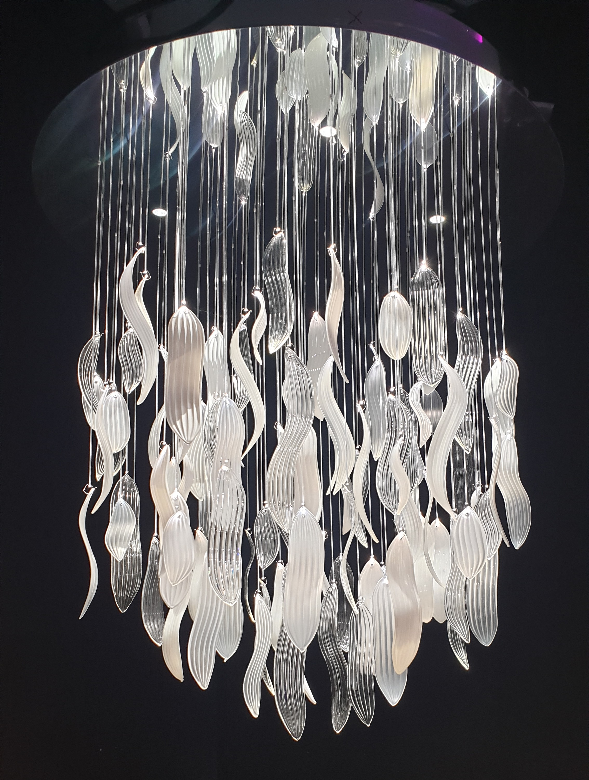 ASTER, 3000K+BIO(podsvietenie), 230V, mirror finish, 2  el. circuits,z 2 kusov spojenych