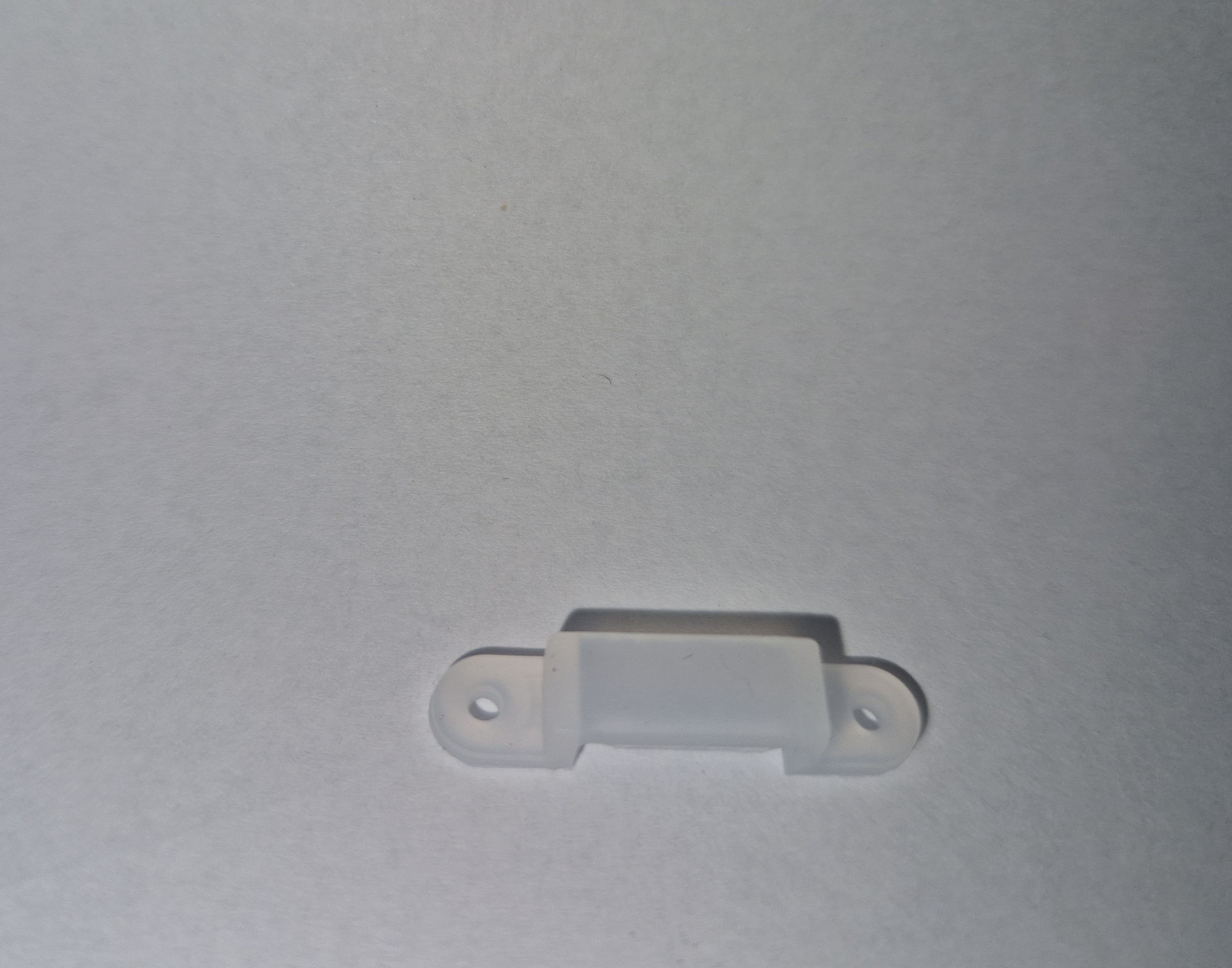 1ks silikónový úchyt pre tubus pre použitie s LED pásom o šírke max. 12mm