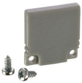 2ks koncovka pre ALU profil Bardolino HOCH, 4 skrutky, plast.