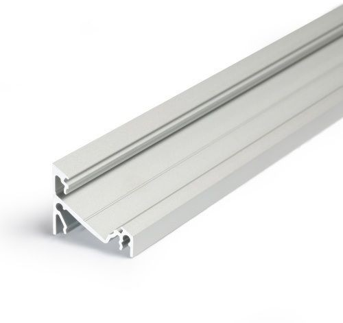 Rohový ALU profil elox CORNER-60-14 pre LED pás, 3m