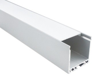 ALU profil elox MERLUZZO V0, stropný, 35x35mm, 1m