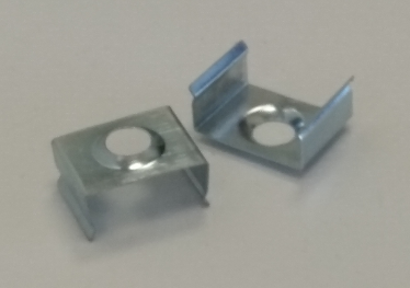 Inštalačný úchyt pre ALU-MULTI-2, bez skrutiek, nerezový