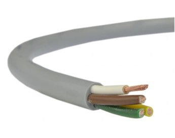 Kábel LiYY, 4x0.34, šedý, flexibilný, na meranie a reguláciu