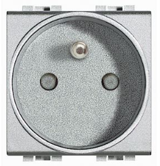 Zásuvka pre kryty CJC ARNO, 16A, 230V AC, farba šedá RAL 9006,