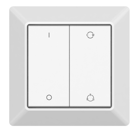 Nástenný dotykový 1- zónový ovládač FR/BLE MONO, BIO, RGB,RGBW,RGB+BIO,nalepovacia 3Mpáska