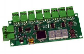 SPI spliter datoveho toku,rozdelujuci 1velky SPI stream,na 8mensich individualnych SPIout