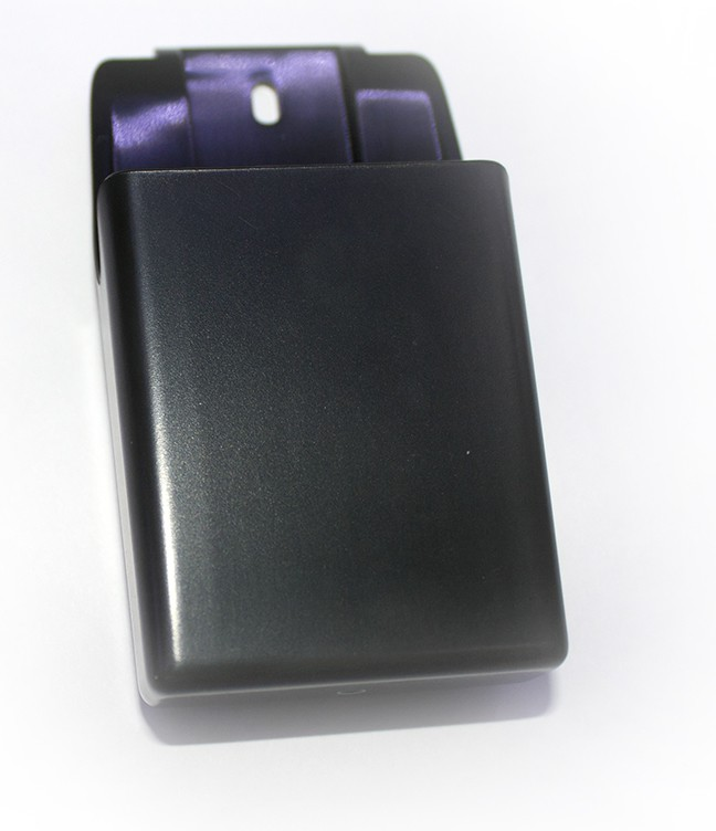 Nástenný držiak na diaľkový ovládač 60x70mm, čierny