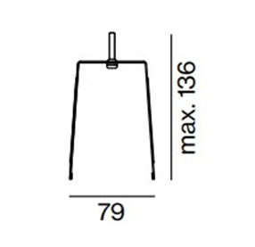 Montážny úchyt pre rámikovú svetelnú drážku FRAME 60
