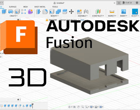 Modelovanie vo FUSION360,pre vytvorenie funkncneho 3D modelu vyrobitelny CNC technologiami