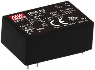 Napájací zdroj AC/DC, 3W, 5VDC, 600mA, DIP