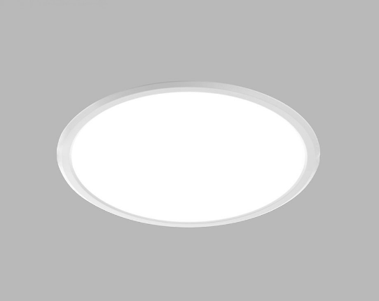 Okrúhle nízkoprofilové LED svietidlo EASY-L, 220mm,18W, 1620lm, 230VDC,CRI>80, 3000K,biele