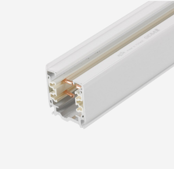 Prisadená 3-fázová lišta pre lištový systém LI-TRACK, 230V, max 16A, biela, 3m