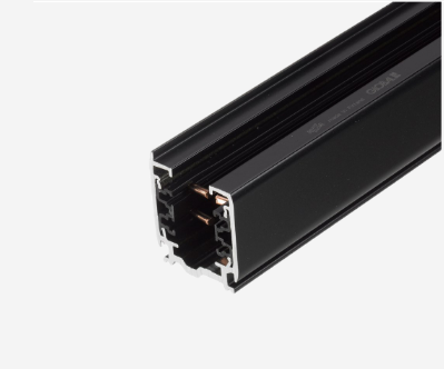 Prisadená 3-fázová lišta pre lištový systém LI-TRACK, 230V, max 16A, čierna, 2m