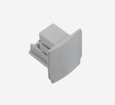 Koncovka pre 3-fázový lištový systém LI-TRACK, šedá