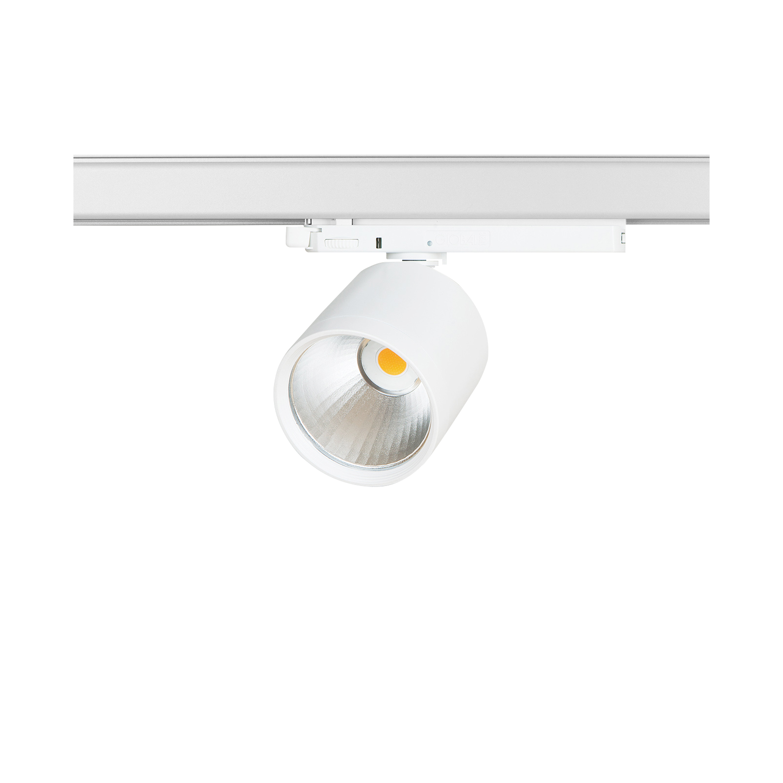 Bodové LED svietidlo pre pre 3-fázový lištový systém, 32W, 230V, 3000K, 30°, IP20, biele