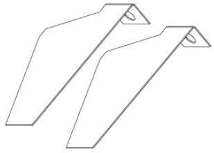 Fixačný set pre inštaláciu svietidiel LIRA-40 do sadrokartónu