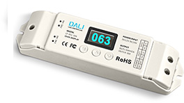 Kontrolér DALI 4-kanály,240-480W,12-24V DC,5A/ch,CV,OLED displej,manuálne address set